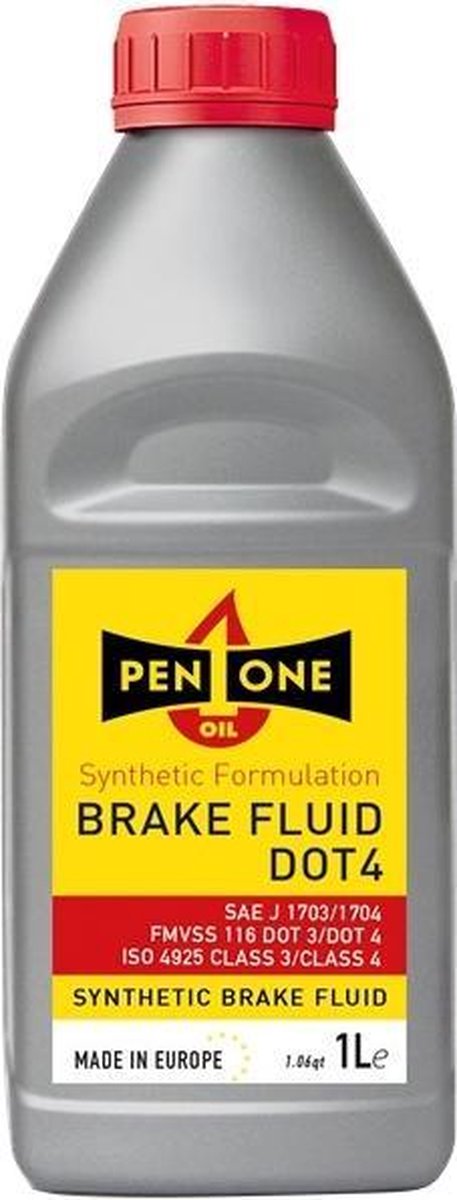 Pen1one Remvloeistof Dot 4 Hydraulisch 1 Liter