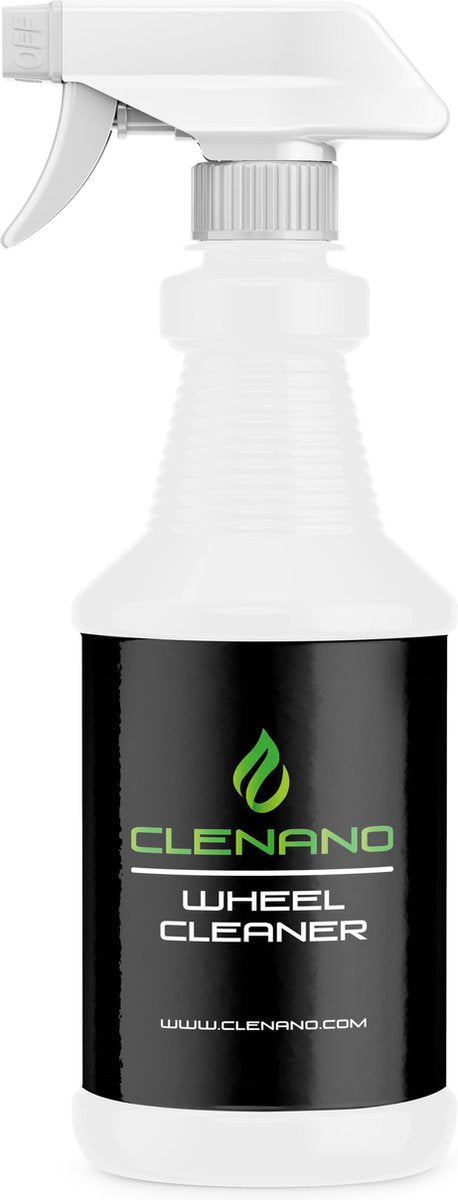 Velgenreiniger Clenano Active Foam 1 liter - PH Neutraal - Verwijdert tot zeer hardnekkige vervuiling  - Veilig voor alle velgen -  Schoonmaken zonder borstelen -  kleurt paars -  beschermde werking