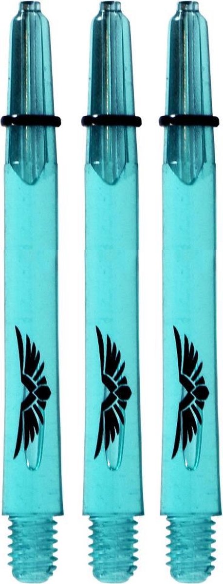 Shot Eagle Claw Dartshafts - Blauw - Medium - (1 Set)