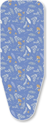 Strijkplankovertrek 3 Laags - S/M - Blauw Gebloemd
