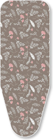 Strijkplankovertrek 3 Laags - S/M - Taupe Gebloemd
