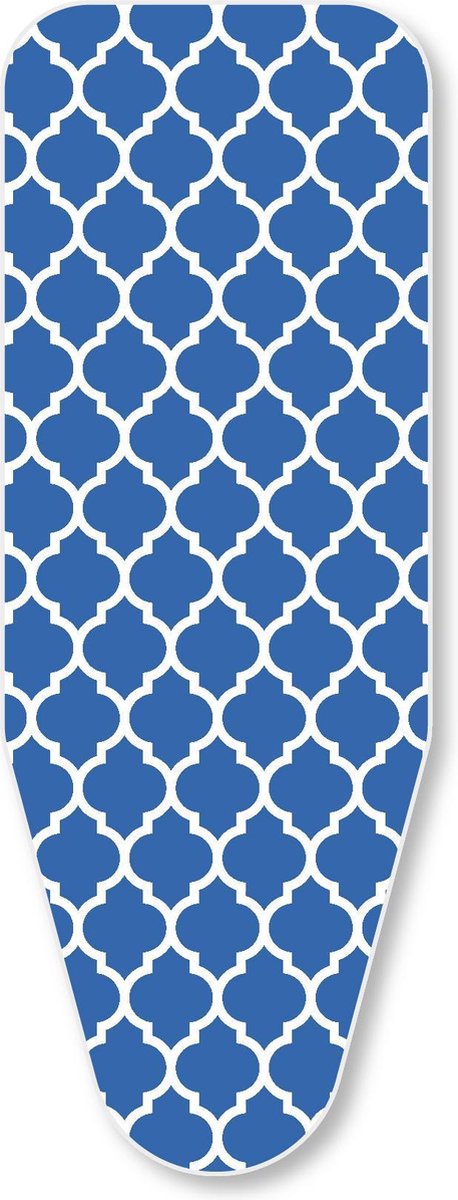 Strijkplankovertrek 3 Laags - S/M - Raster Blauw
