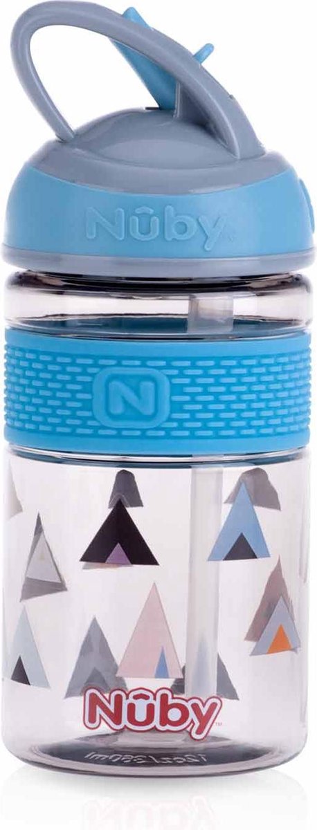 Nûby - Drinkbeker met Harde Tuit uit Tritan™ - 360ml - Blauw - 3jaar+