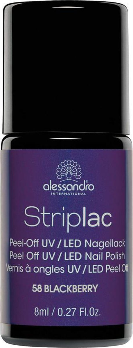 Alessandro Striplac - 58 Blackberry - Gel nagellak