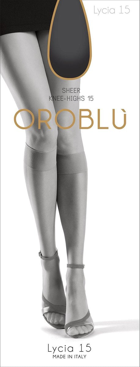 Oroblu Mi Bas Lycra Pantykousen Denier 15 - Soir - Maat Onze Size