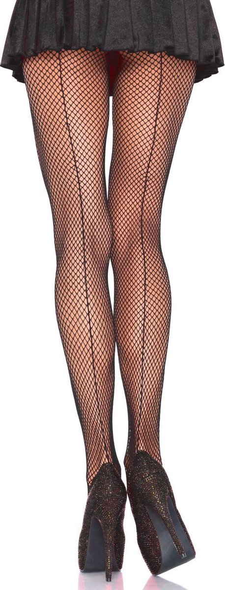 Leg Avenue Netpanty - zwart - one size