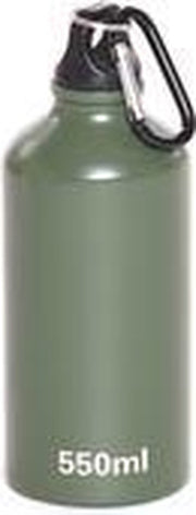 Aluminium drinkfles groen 550ml