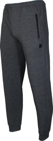 Donnay Joggingbroek met elastiek - Sportbroek - Heren - Maat XXXL - Donkergrijs gemêleerd