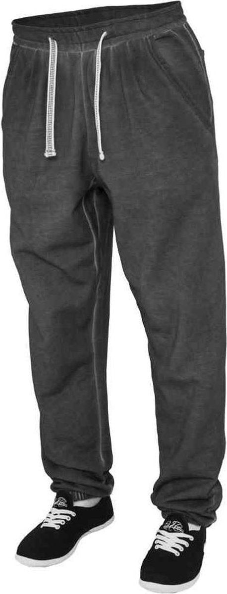Urban Classics Dames joggingbroek -S- Spray Dye Grijs