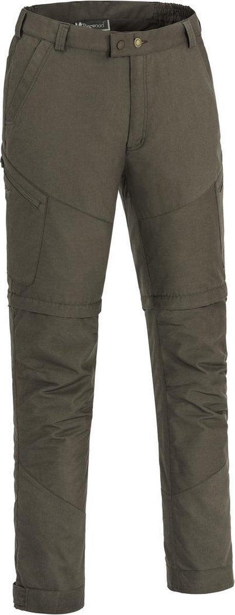 Tiveden TC-Stretch Zip-Off Trousers - Dark Olive (5098)