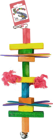 Birrdeeez Parkiet Houten speelgoed 35 cm