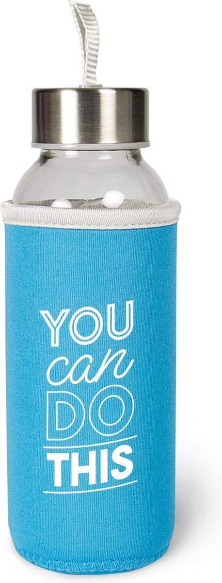 You can do This Waterfles Glas