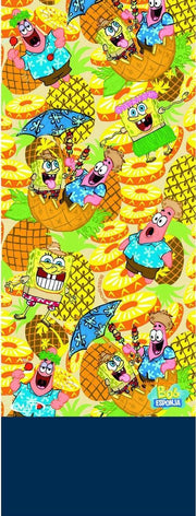 Matt Polar Scarf Spongebob Multi - Maat One size