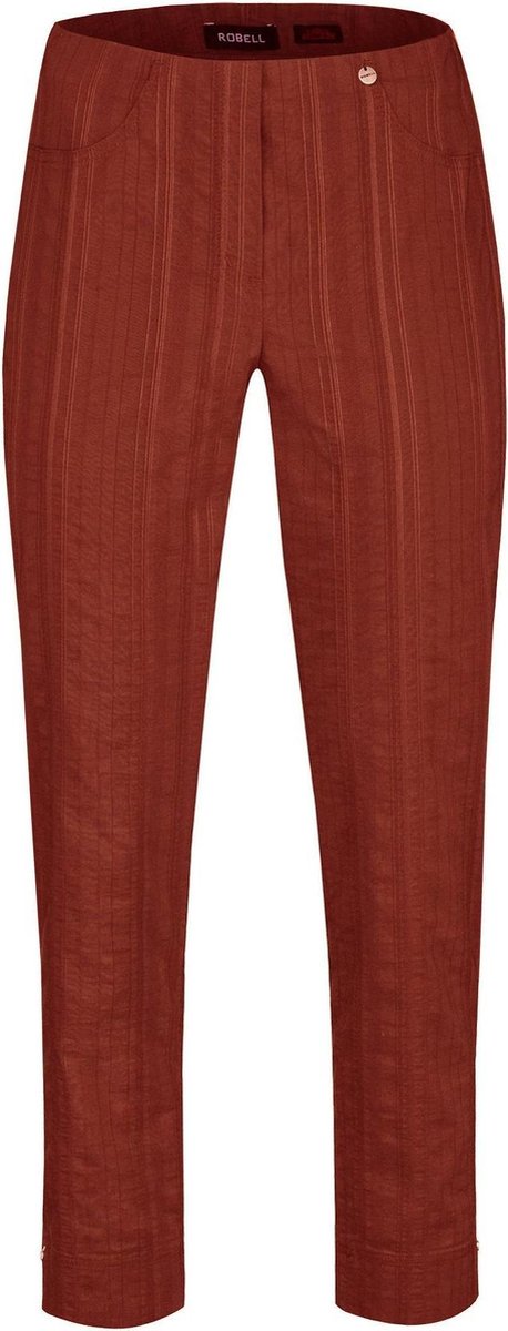 Robell - Bella 09 - 7/8 Structuur Streep - Rood - EU46