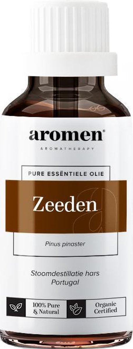 Aromen Essentiële Olie Zeeden Bio 10 Ml Transparant