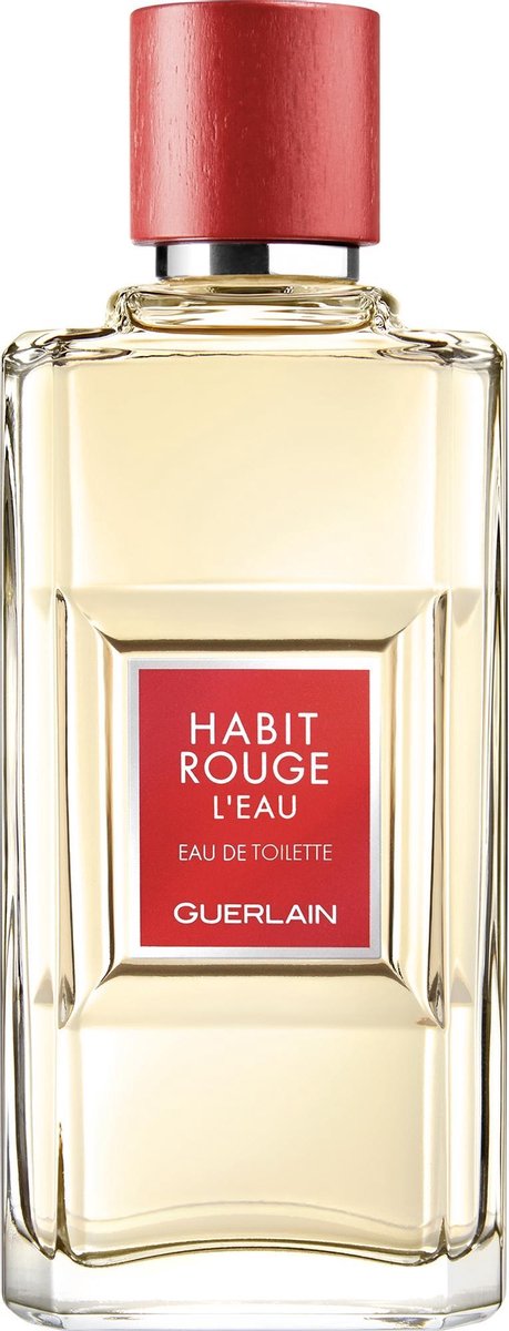 Guerlain Habit Rouge L'Eau - 100 ml - eau de toilette spray - herenparfum