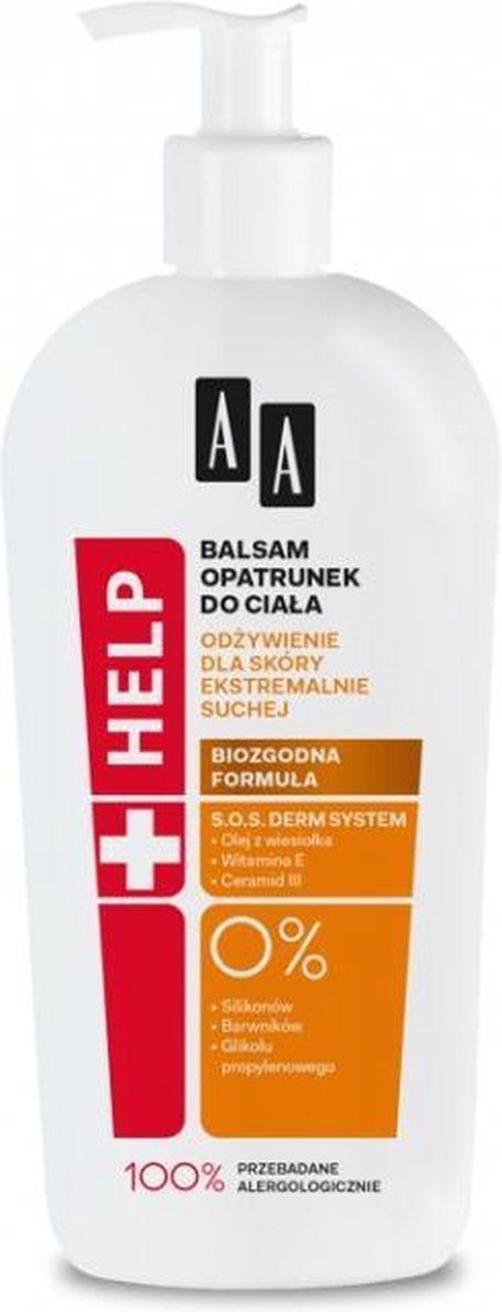 Aa - Help balsam opatrunek do ciała dla ekstremalnie suchej skóry