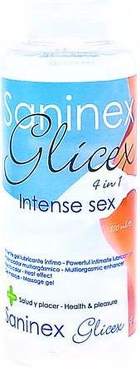 Lubricant Glicex 4 in 1 Intense Sex 100 ml