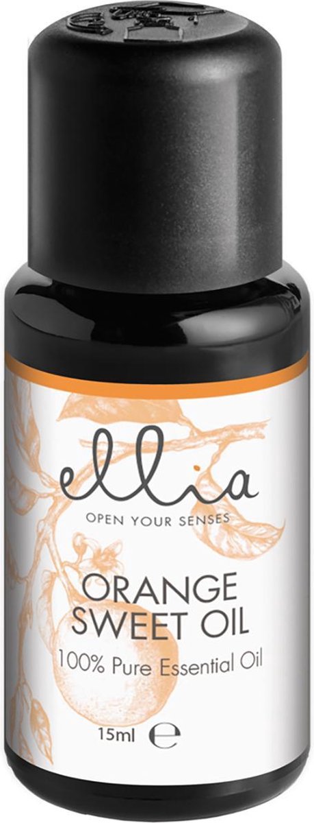 HoMedics Ellia Orange 100% Pure Essential Oil - Essentiële Olie voor Aromatherapie - Aroma Olie - Orange olie 3 x 15ML