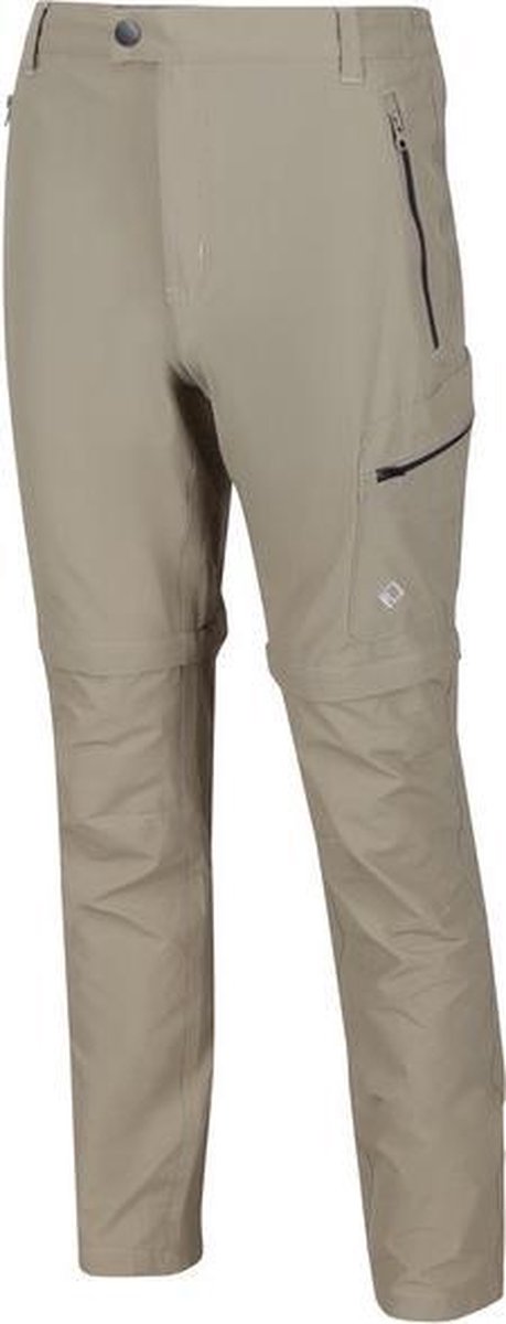 Regatta Wandelbroek Highton Zip Heren Polyamide Beige Maat 56