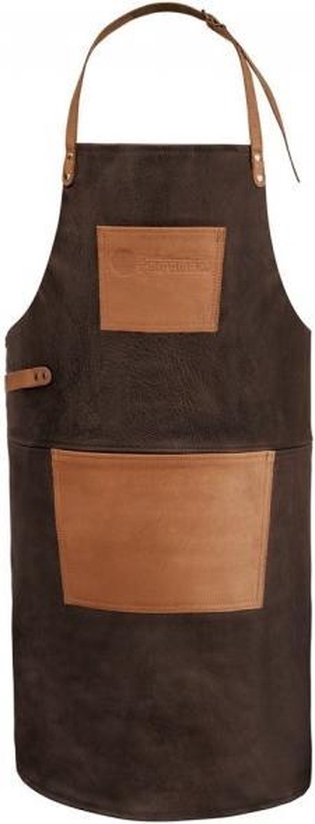Rundlederen Schort - Neck Strap