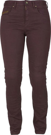 Furygan Paola Wine Red Motorcycle Jeans 40