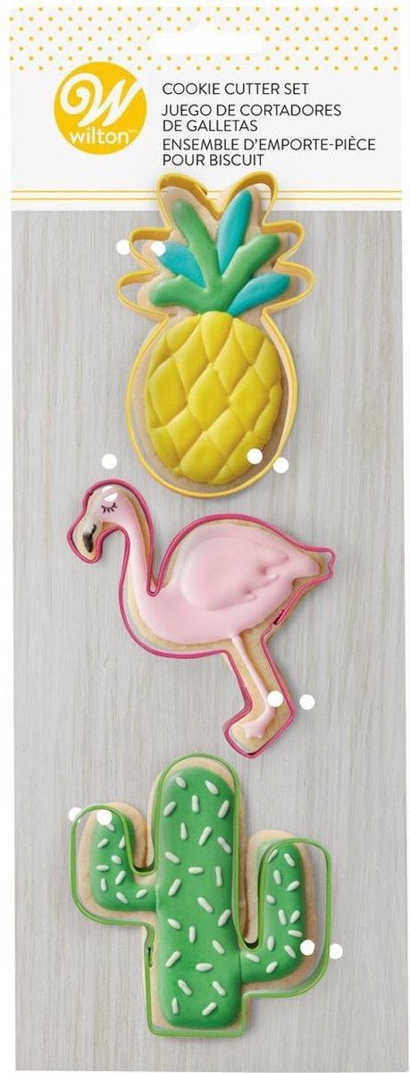 Wilton - Uitsteekvorm - Koekjesuitsteker - Tropisch - Ananas