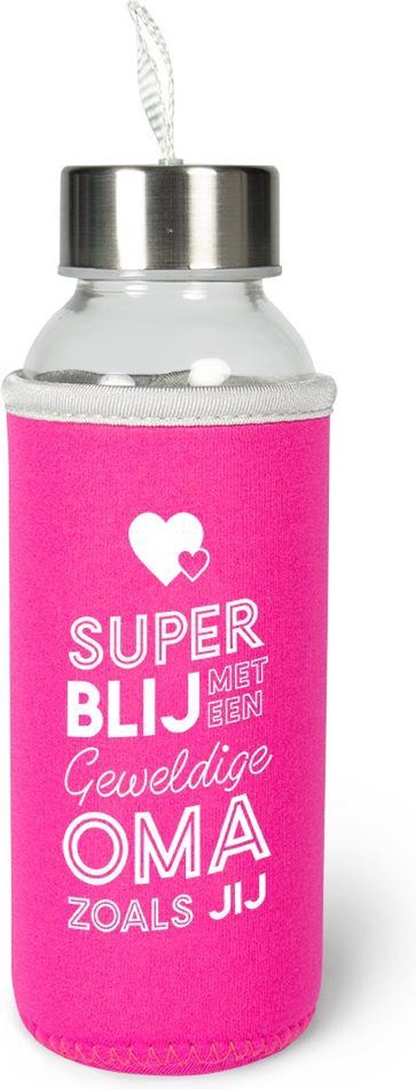 Oma Waterfles fles met isolatie