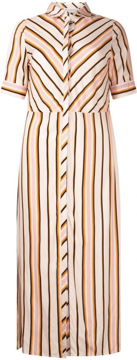 Tramontana Dress Summer Stripes Print - M