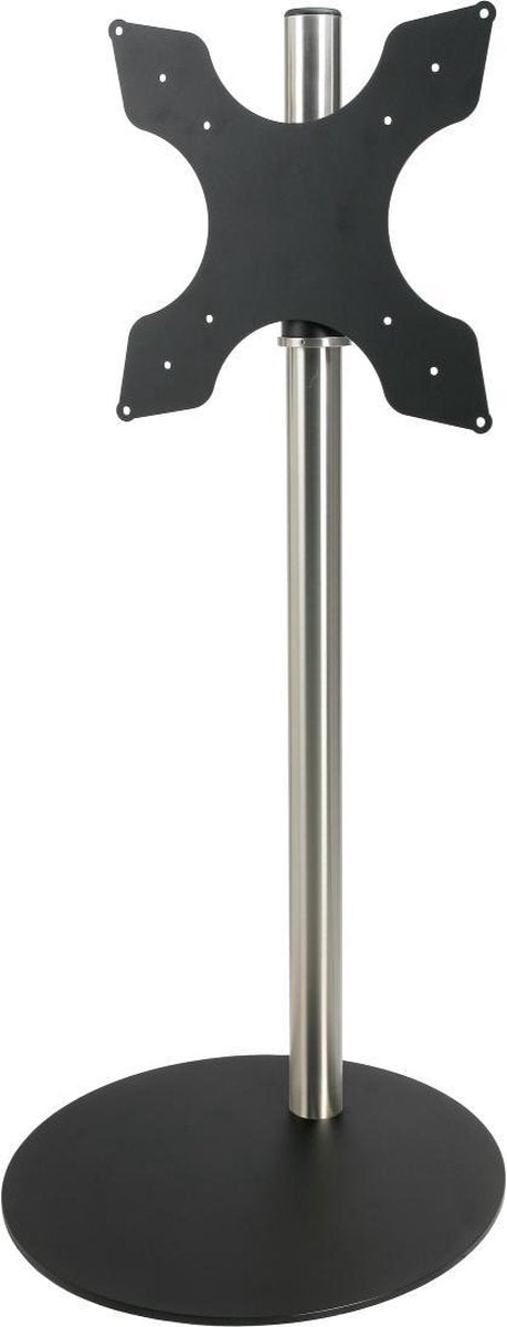 Cavus Sphere L 150cm Design Tv Vloerstandaard - Trendy Zwart Staal  & RVS - Tv meubel geschikt voor 32-65 inch tot 30 kg - VESA 400x400 300x300 200x200