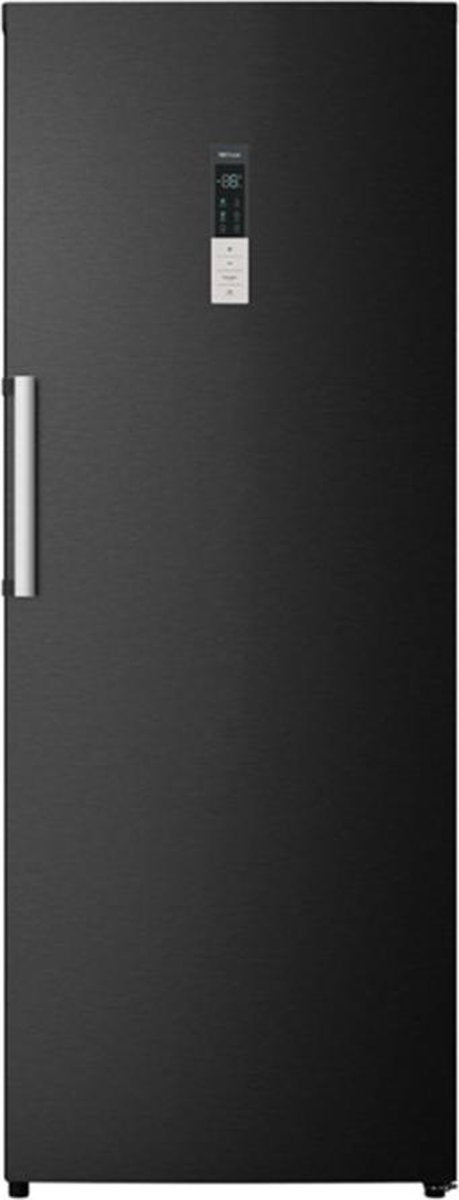 CHiQ FSD380NEI42 - Vriezer - 380 liter - Zwart RVS - Omkeerbare deuren - 40 db