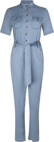 Tramontana | Tencel Jumpsuit | Light Denim | Maat M