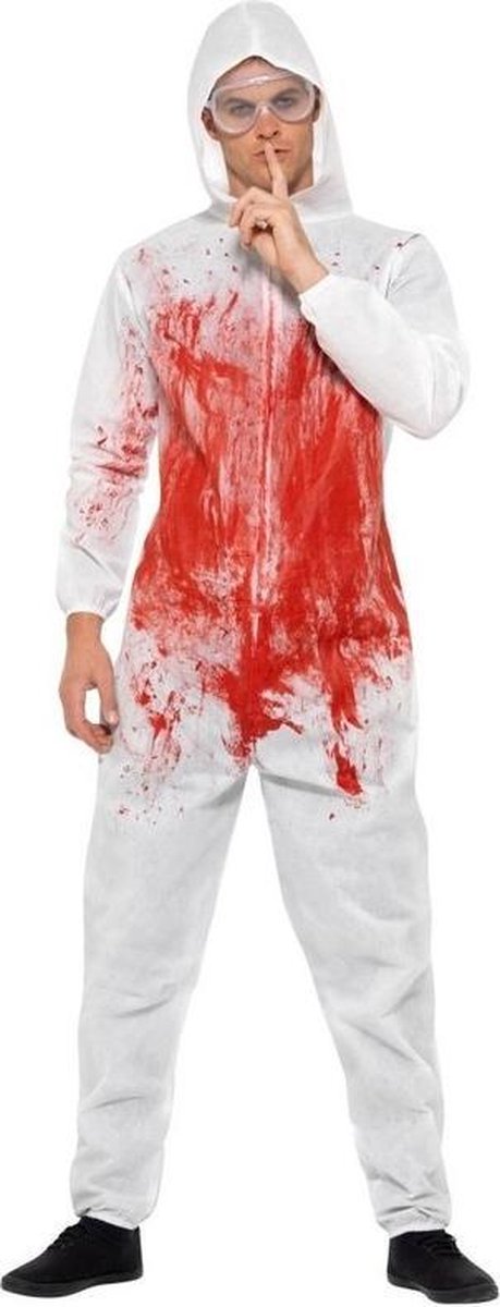 Bloederige overall voor heren - Halloween kostuum 56-58 (XL)