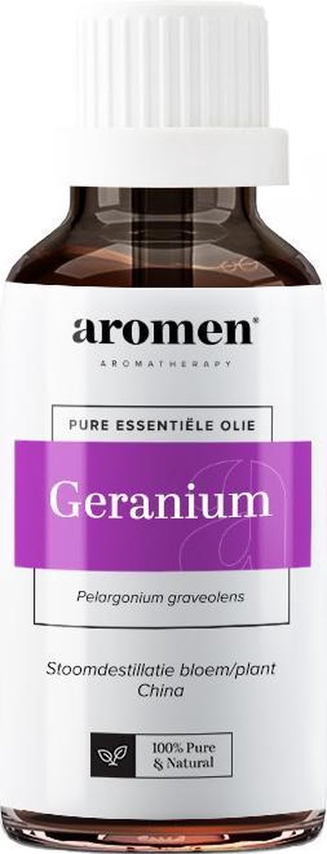 Aromen Essentiële Olie Geranium 10 Ml Transparant