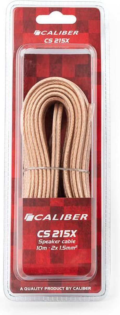 Caliber CS215X - Luidsprekerkabel 2x1