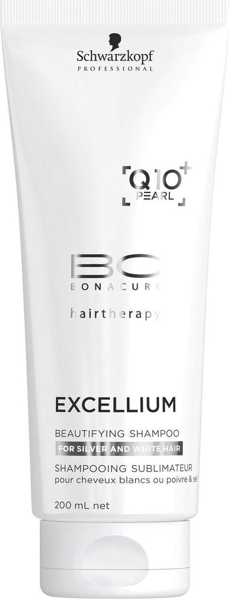 Schwarzkopf BC Excellium Q10 Beautifying Zilvershampoo 200ml