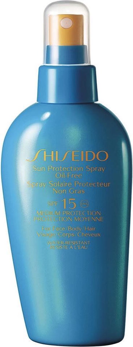 Shiseido Sun Protection Spray Oil-Free SPF 15 Zonnebrand - 150 ml
