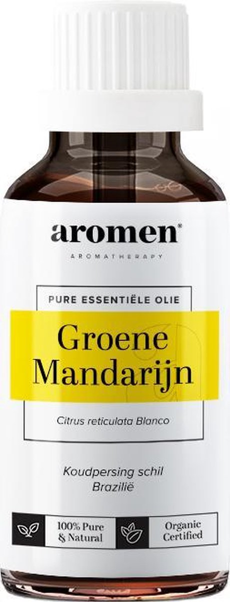 Aromen Essentiële Olie Groene Mandarijn 10 Ml Transparant