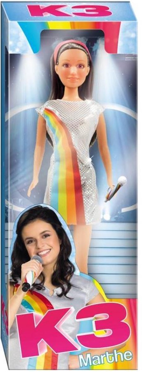 K3 POP Marthe tienerpop met microfoon - Studio 100 product