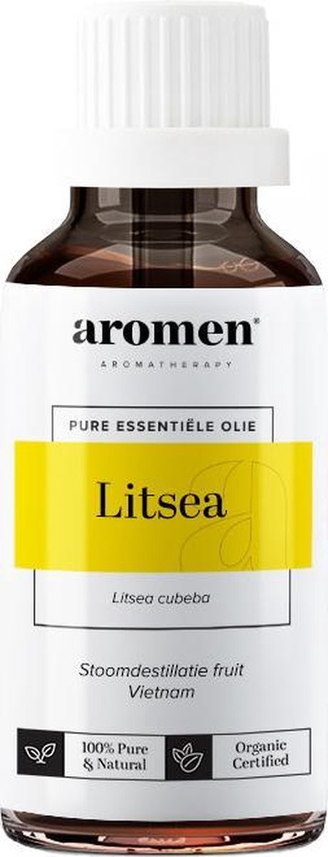 Aromen Essentiële Olie Litsea 10 Ml Transparant