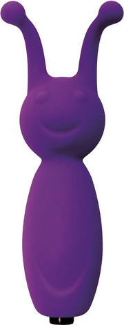 Mini Vibrator met 2 Antennes - paars