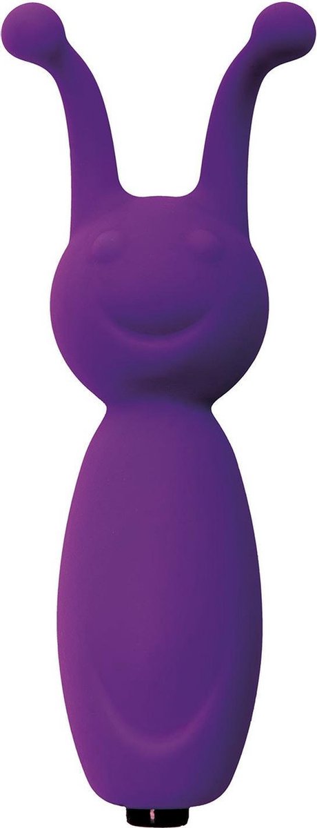 Mini Vibrator met 2 Antennes - paars