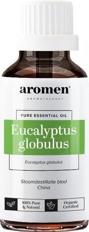 Aromen Essentiële Olie Eucalyptus Globulus Bio 10 Ml Transparant