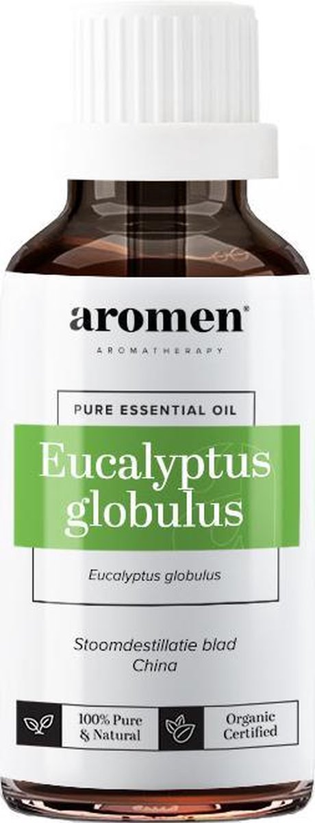 Aromen Essentiële Olie Eucalyptus Globulus Bio 10 Ml Transparant