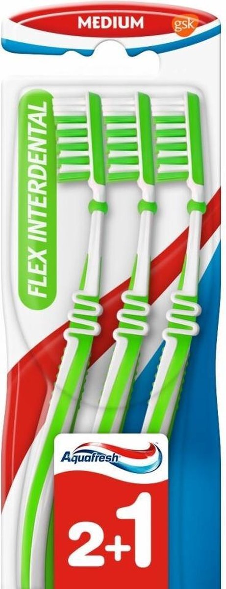 Aquafresh Flex Interdental Medium 2+1