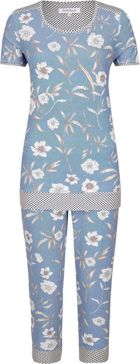 Ringella – Bloomy – Pyjama – 0211224 – Blue - 38