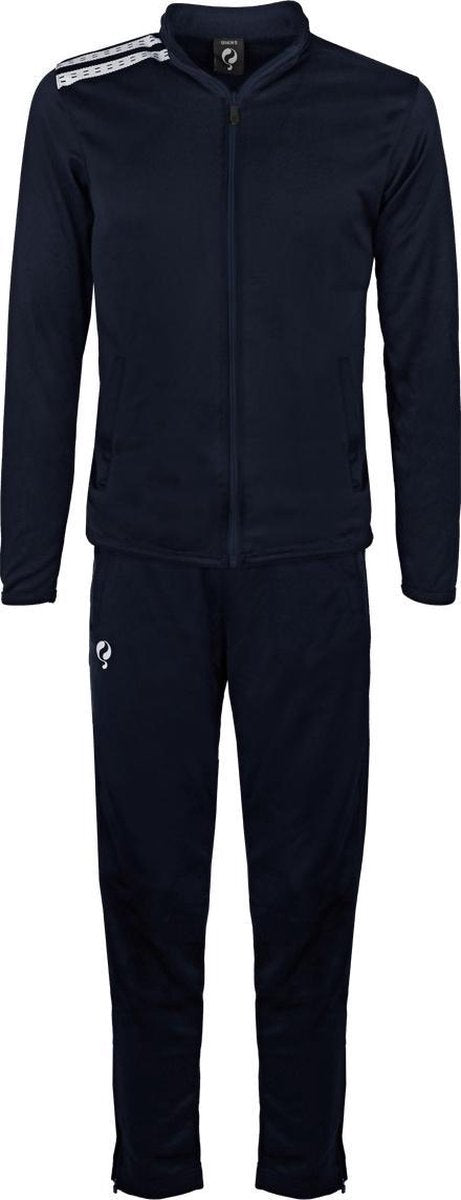 Heren Trainingspak Koster - Navy/Wit