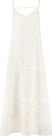WALLIEN - Dames Zomerjurkje - Off White - Wit