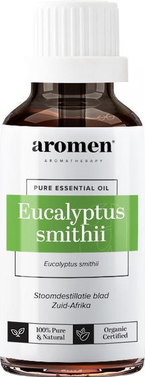 Aromen Essentiële Olie Eucalyptus Smithii Bio 10 Ml Transparant
