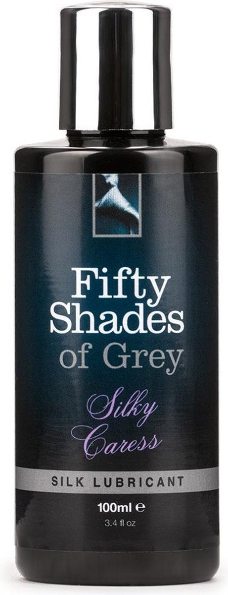 Fifty Shades of Grey Silky Caress Lubricant - 100 ml - Black - Lubricants -